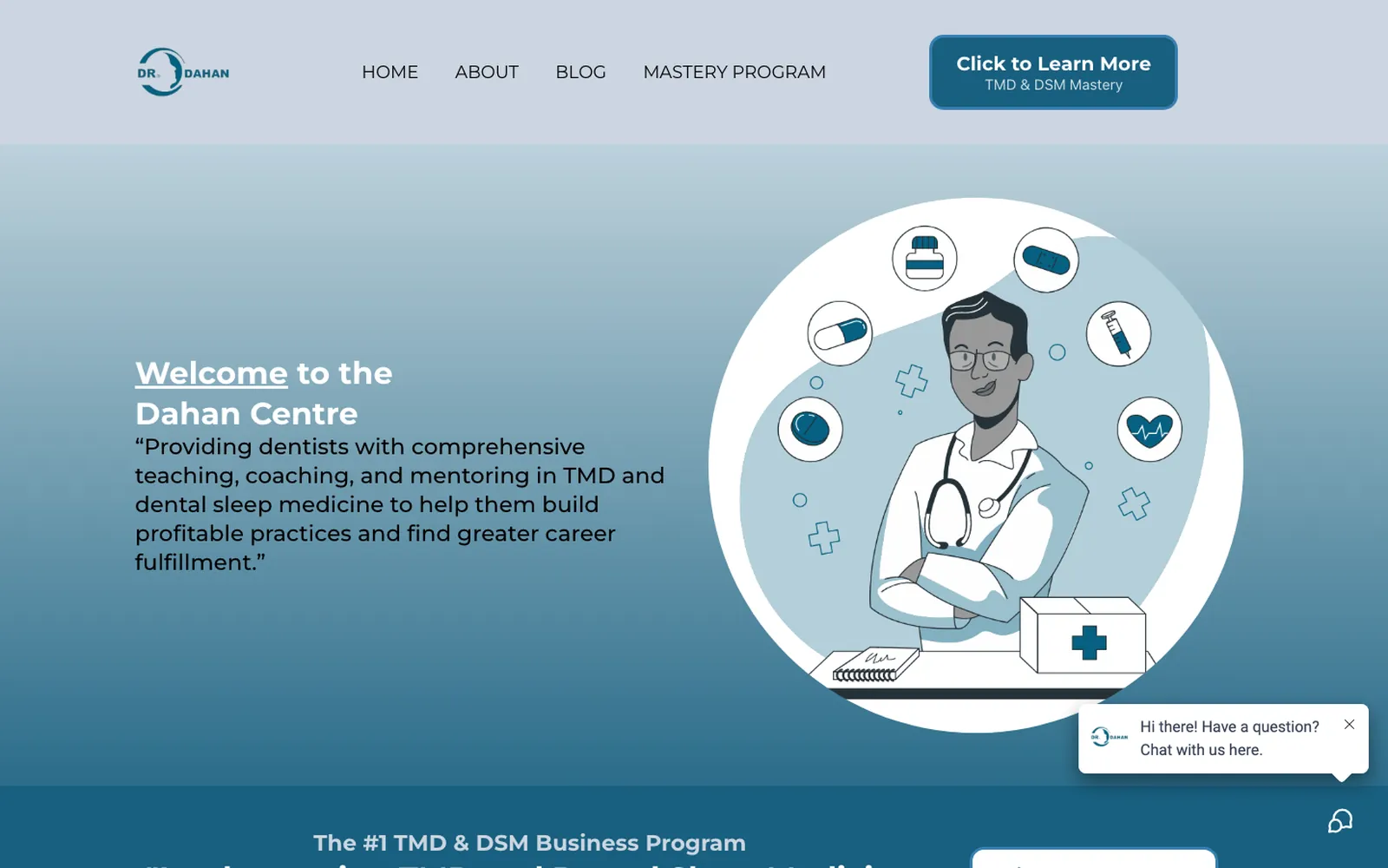 Dahan Center website